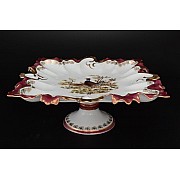 Блюдо Охота красная 41 см Корона Queens Crown