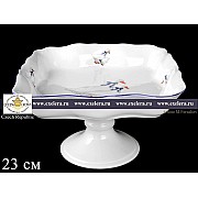 Салатник квадратный Гуси Корона Queens Crown 23 см