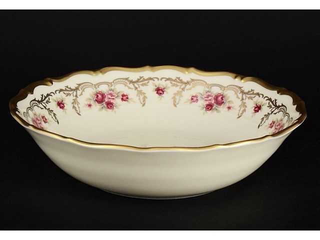 Набор салатников 19 см Анжелика Слоновая кость Амадеус MZ 6 шт