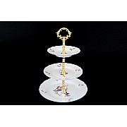 Этажерка (Горка) 3 яруса Офелия Гуси MZ