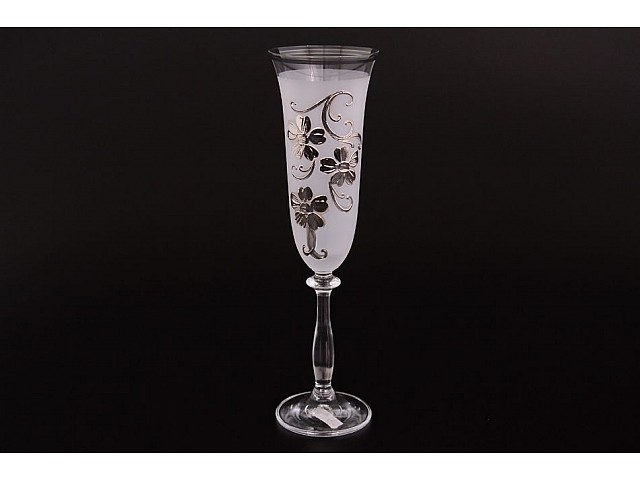 Набор фужеров для шампанского Bohemia Цветы S-V PL