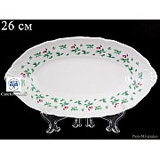 Блюдо овальное 26 см Офелия Плетистая роза MZ