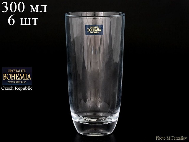 Набор стаканов для воды 300 мл Tumbler Crystalite Bohemia 6 шт