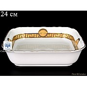 Салатник квадратный 24 см Магнолия Медуза Горгона MZ