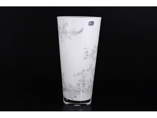 Ваза Bohemia Crystal 25 см Белая