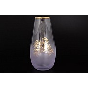 Ваза Bohemia Crystal 30 см сиреневая