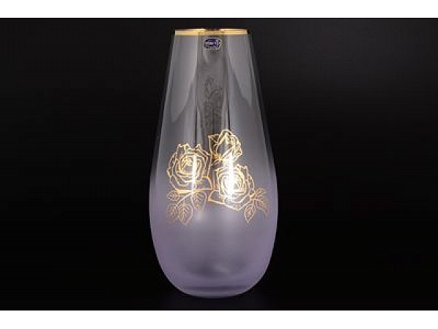 Ваза Bohemia Crystal 30 см сиреневая