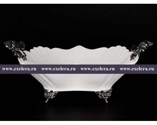Фруктовница 33 см на ножке Азалия Royal Czech Porcelain
