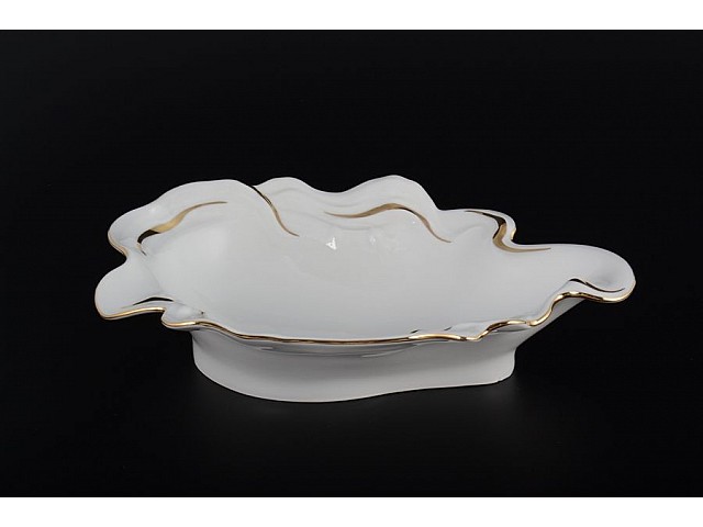 Салатник 24 см Золотая полоса Корона Queens Crown