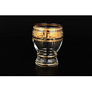 Набор стаканов 6шт Яна Костка Bohemia Crystal золото