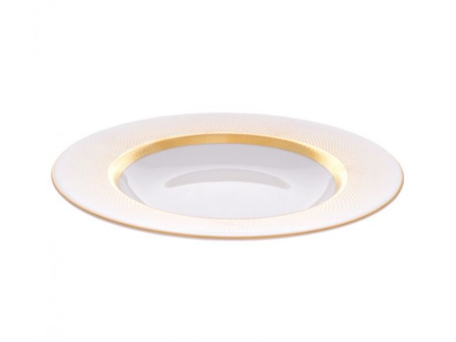 Набор глубоких тарелок 22 см Falkenporzellan Rio white gold 6 шт