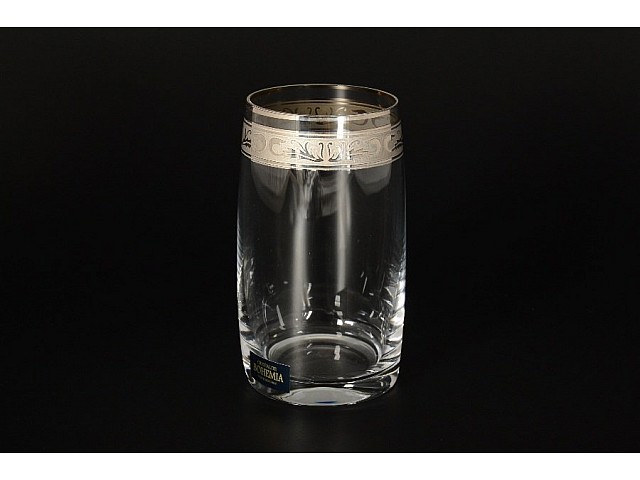 Набор стаканов 250 мл Идеал Платина Crystalite Bohemia 6 шт