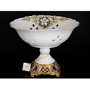 Фруктовница синяя 30 см Александр Royal 25589