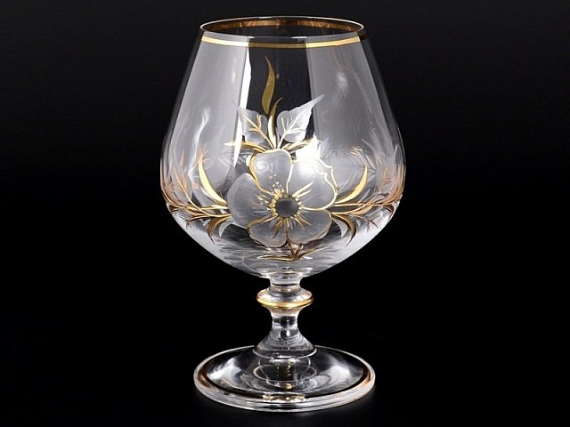 Набор бокалов для бренди 400 мл Анжела E-V Bohemia Crystal 6 шт