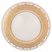 Набор тарелок Falkenporzellan Agadir Seladon Gold 27 см
