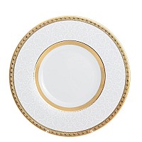 Блюдо круглое Falkenporzellan Constanza Diamond White Gold 32 см
