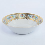 Салатник Falkenporzellan Vienna Blue Gold 24 см