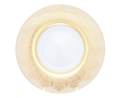 Набор тарелок Falkenporzellan Constanza Marakesh Cream Gold 29 см
