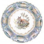 Конфетница Queen's Crown Охота зеленая