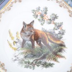 Конфетница Queen's Crown Охота зеленая