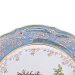 Набор тарелок Repast Охота зеленая Мария-тереза R-C 19 см