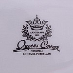 Набор тарелок Queen's Crown Aristokrat Охота зеленая 19 см