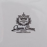 Блюдо Queen's Crown Роза перламутр 30x25 см