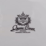 Блюдо Queen's Crown Aristokrat Охота бежевая 30*25 см