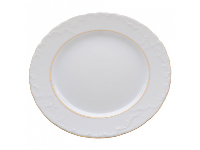 Набор тарелок 25 см Repast Rococo Золотая полоса