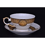 Набор чайных пар 230 мл Магнолия Медуза Горгона MZ (6 пар)