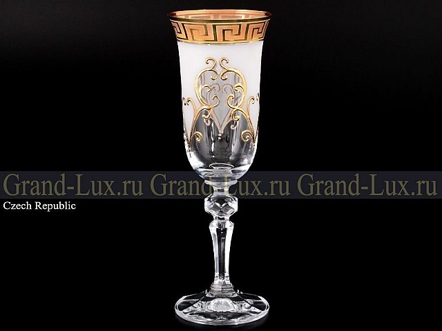 Набор фужеров для шампанского Костка Кристина B-G фон Bohemia