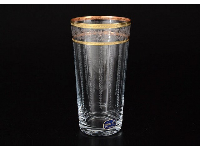 Набор стаканов для воды 400 мл Виктория Bohemia Crystal 6 шт Набор стаканов для воды 400 мл Виктория Bohemia Crystal 6 шт