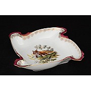 Салатник 24 см Охота красная Корона Queens Crown