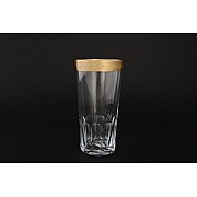 Набор стаканов для воды 400 мл Голд Bohemia Crystal 6 шт