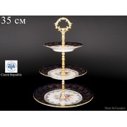 Этажерка (Горка) 3 яруса Офелия Полевой цветок Кобальт MZ