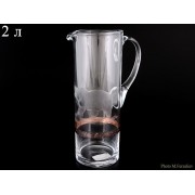 Графин 2 л Polma Медведь Bohemia Crystal