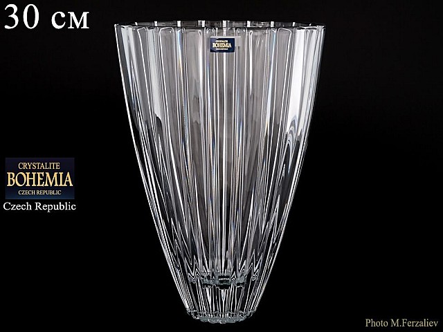 Ваза для цветов 30 см Oval Crystalite Bohemia Ваза для цветов 30 см Oval Crystalite Bohemia