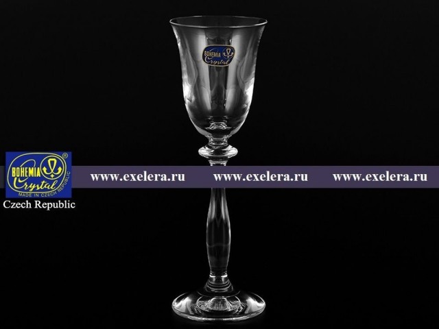 Набор рюмок для водки 60мл Анжела Crystalite Bohemia