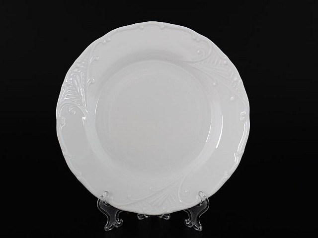 Набор тарелок 17 см Лиана Недекорированный MZ 6 шт