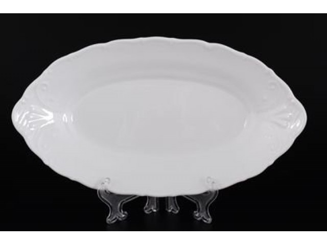 Блюдо овальное 26 см Лиана Недекорированный MZ