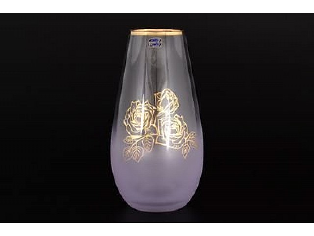 Ваза Bohemia Crystal 24 см сиреневая