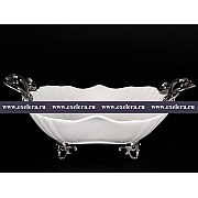Фруктовница 28 см на ножке Дильназ Royal Czech Porcelain