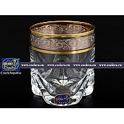 Набор стаканов для виски 280 мл Трио Идеал Панто Crystalite Bohemia