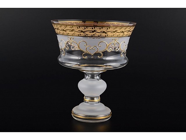 Конфетница 15 см Лепка версачи B-P Bohemia Crystal