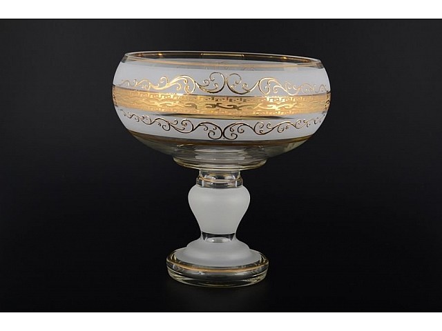 Фруктовница 28 см Лепка версачи B-P Bohemia Crystal