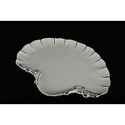 Салатник ракушка 28 см Платиновый узор Корона Queens Crown