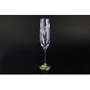 Набор фужеров для шампанского Bohemia Crystal Фиолетовый E-V 190 мл
