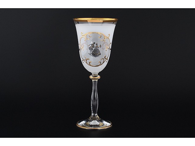 Набор для вина 250мл 6 шт Анжела Bohemia Crystal