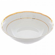 Салатник Thun Констанция отводка золото 13 см