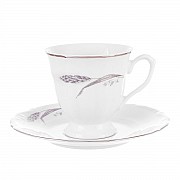 Набор чайных пар Repast Серебряные колосья 6 шт 200 мл